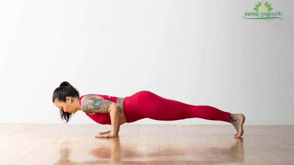 Chaturanga Dandasana (Four-Limbed Staff Pose)