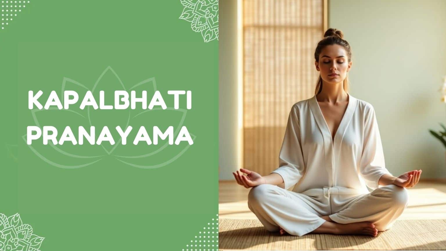 KAPALBHATI PRANAYAMA