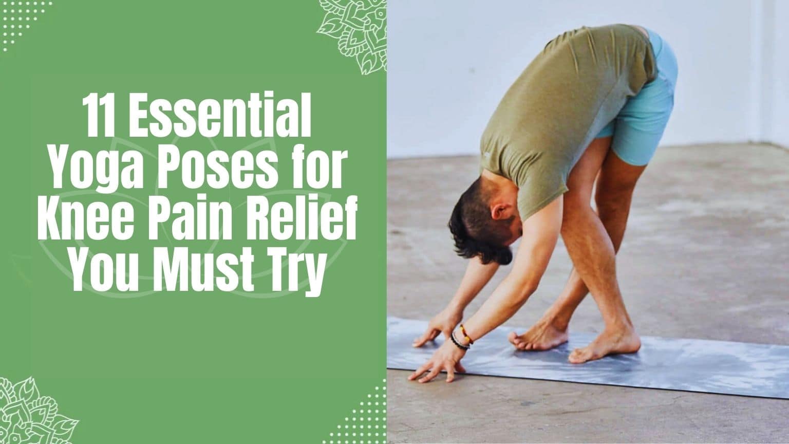 Yoga Poses for Knee Pain